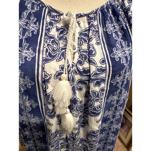 Women’s I.N.C. Boho Top with Tassels. Size XXL - Picture 3 of 4